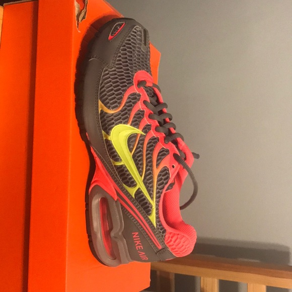 Nike dual fusion run 3 - grey, pink, yellow